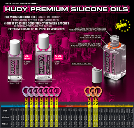 HUDY Ultimate Silicone Oil 350 cSt - 50ml