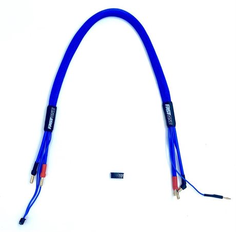 Fast1 Charge Cable 2S/600mm (4.0-4/5mm) Blå