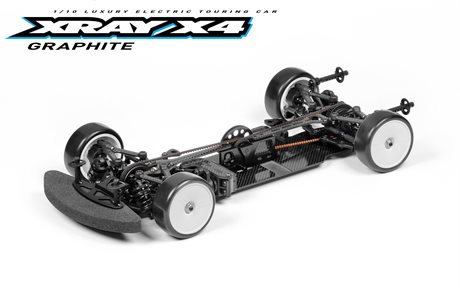 Xray X4 2023 - 1/10 Luxury 4WD Electric Touring Car Kit - Graphite Edition
