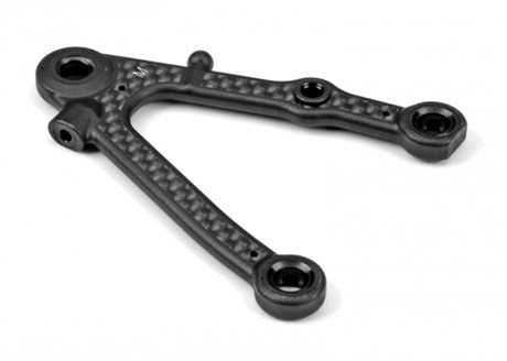 Xray X4 CFF Carbon-Fiber Fusion Rear Lower Arm - Medium - Left