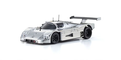 Kyosho Mini-Z MR04 RWD Sauber Mercedes C9 Chrome Silver (W-LM w/Gyro)