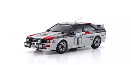 Kyosho Mini-Z AWD Audi Quattro Gr.4 No.9 Acropolis 1982 (MA020N-L)