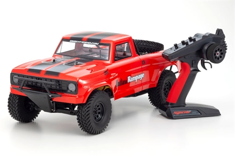 KYOSHO OUTLAW RAMPAGE PRO 1:10 RC EP READYSET - T1 RED