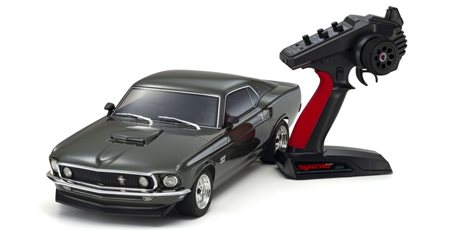 Kyosho Fazer FZ02 (L) Ford Mustang Boss 429 Black 1969 1:10 Readyset