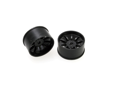 PN Racing Mini-Z AWD Machine Cut 10 Spoke Rear Wheel R2 Black