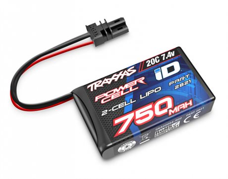 Traxxas Li-Po Batteri 2S 7,4V 750mAh 20C TRX-4M