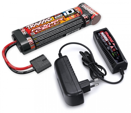 Traxxas Laddare 2969G och 8,4v NiMH 3000mAh iD Combo