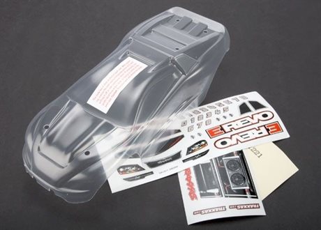 Traxxas Kaross 1/16 E-Revo Omålad