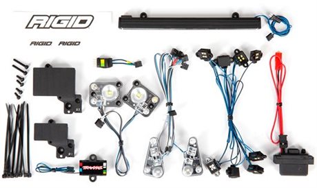 Traxxas LED Ljus Set Komplett (Förberett för Pro Scale Advanced) TRX-4 Landrover