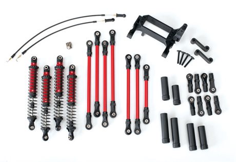 Traxxas Höjningssats Röd Komplett TRX-4