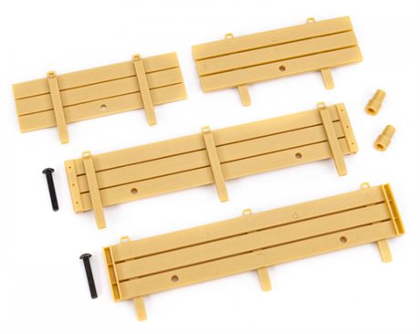 Traxxas Påbyggnad Sidor Set Trailer TRX-4M