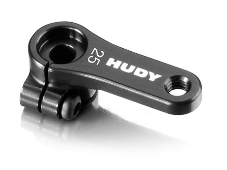 Hudy Alu Clamp Servo Horn - Futaba - Offset - 25t