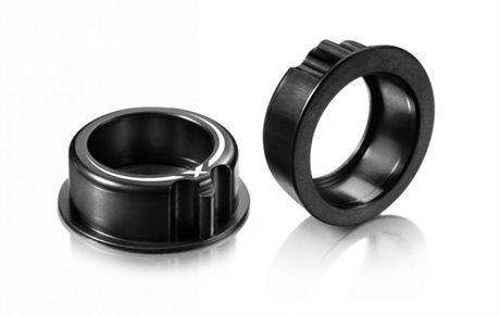 Xray T4 Alu Adjustment Ball-Bearing Hub - Black (2)