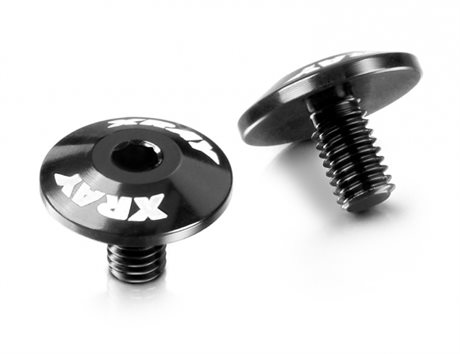 Xray Alu Dual Steering Arm Screw M3x7 - Swiss 7075 T6 (2)