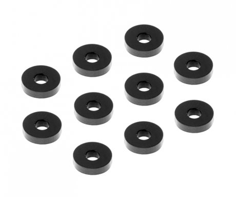 Xray Alu Shim 3x9x2.0mm - Black (10)