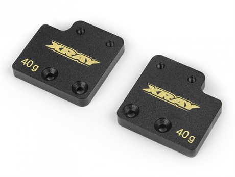 Xray Short Lipo Balancing Chassis Weight 40g (2)