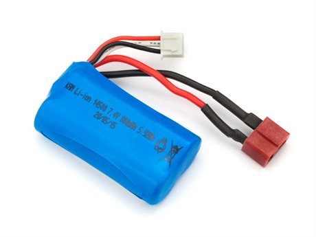 BLACKZON Battery Pack (Li-ion 7.4V, 800mAH), w/T-Plug 540037