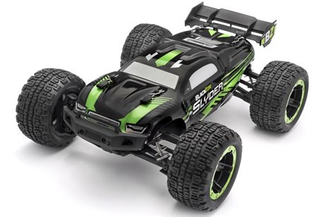 BLACKZON SLYDER ST 1/16 4WD ELECTRIC STADIUM TRUCK - GREEN