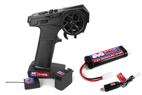 Mstyle R/C Set - Radioset, Servo, Battery and Charger