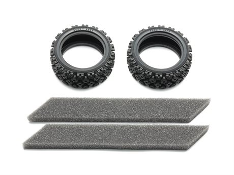 Tamiya RALLY BLOCK TIRES (SOFT/2PCS.)
