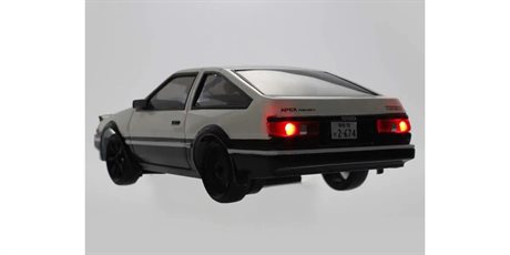 Kyosho First Mini-Z 1:28 Initial-D Toyota Sprinter Trueno AE86 WH/BK -