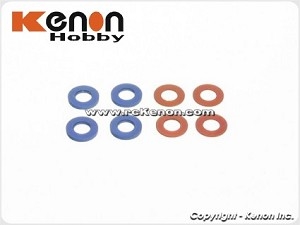 PN Racing Mini-Z MR03 Color Shim Set for King Pin