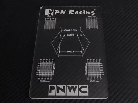 PN Racing Mini-Z MR02/MR03 PNR2.5 V4 Setup Board
