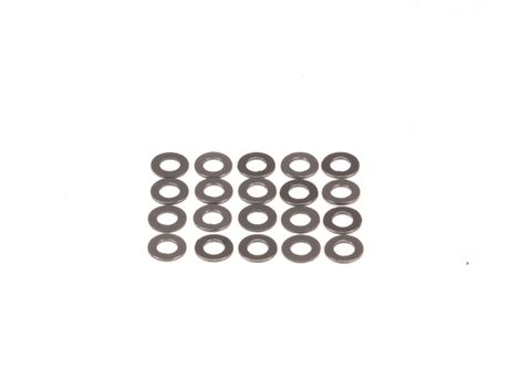 PN Racing Graphite Nylon Shims 2.1x4x0.3mm (20pcs)