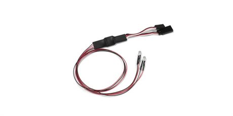 Kyosho Halogen LED Light Unit (Diam=5/L=400/Clear/2 Bulbs)