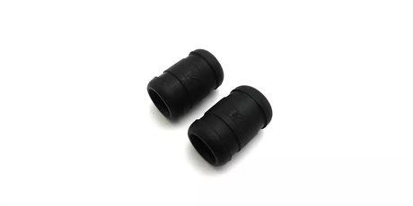 KYOSHO MUFFLER JOINING PIPE FOR 21-25 SIZE ENGINES (2) BLACK