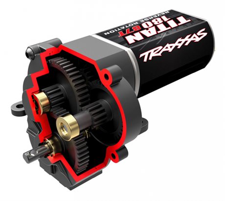Traxxas Transmission Crawl-Utväxling Komplett med Motor TRX-4M