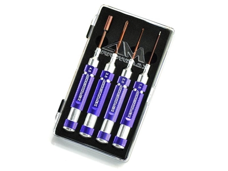 ARROWMAX Mini Toolset 4 Pieces With Plastic Case