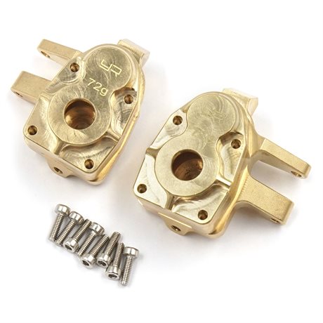 Yeah Racing 72g Brass Steering Knuckles 2pcs For Axial Capra SCX10 III