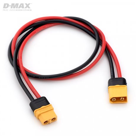 Dynomax Laddkabel XT60 Hane till XT60 14AWG 500mm