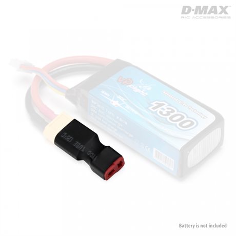 Dynomax Kontakt Adapter XT60 (hane) - T-Plug (hona)