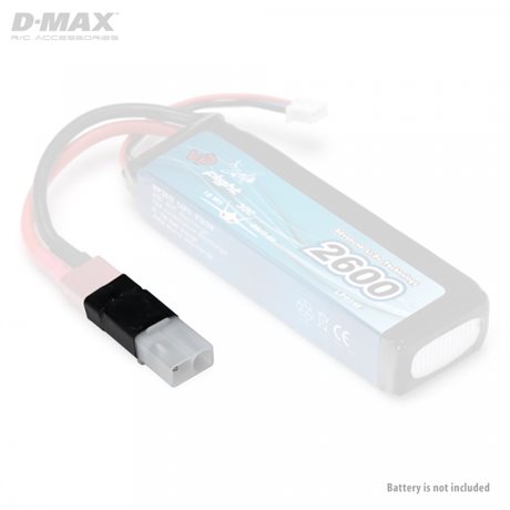 Dynomax Kontakt Adapter T-Plug (hane) - Tamiya (hane)
