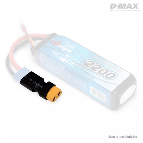 Dynomax Kontakt Adapter EC3 (hane) - XT60 (hona)