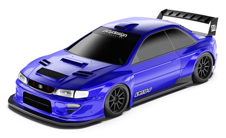 Bittydesign KANJO-S Kaross 1/28 Mini-Z (Omålad)