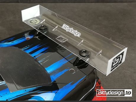 Bitty Design Rear Hard wing 190mm - Modified spec [Universal]