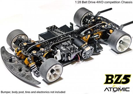 Atomic BZ5 Belt Drive 4WD Chassis Kit (No electronics)