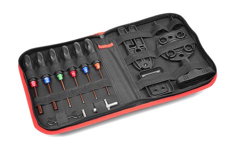Team Corally RC Car Tool Set with Tool Bag - 16 pcs Tools C-16250
