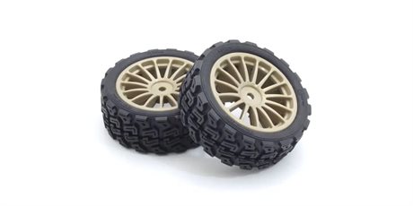 Kyosho PRE-GLUED RALLY TYRES :10 FAZER 2.0 (2)