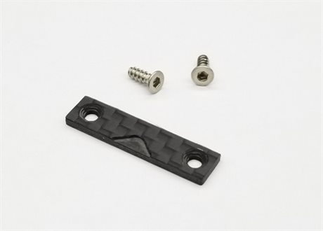 GL Racing Carbon fiber body mount protective plate