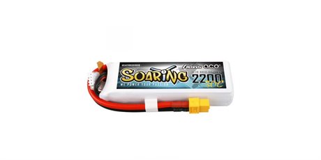 Gens ace Soaring LiPo 3S 11.1V-2200-30C(XT60) 106x34x21mm 168g