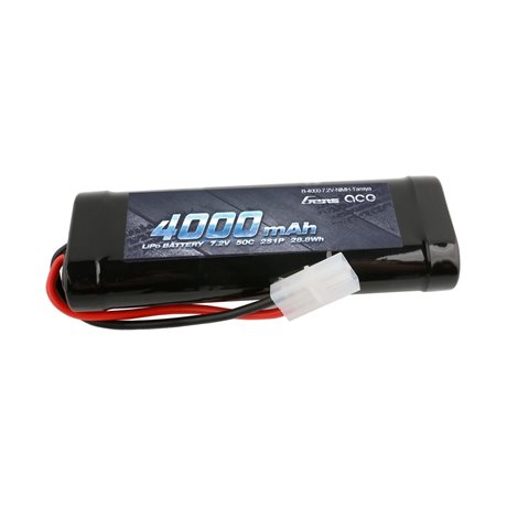 GENS ACE BATTERY NIMH 7.2V-4000MAH (TAMIYA) 135X48X25MM 385G