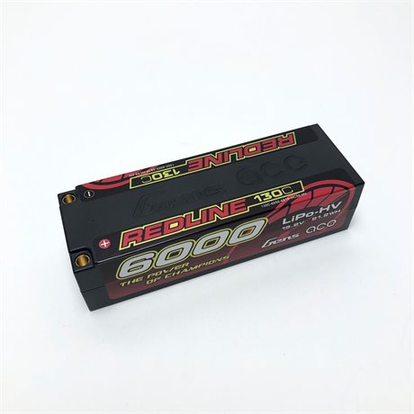 GENS ACE BATTERY LIPO 4S HV 15.2V-130C-6000 (5MM) 139X47X37MM 450G