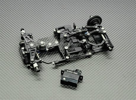 GL RACING GLR-GT 1/28 RWD CHASSIS - WITHOUT RX, ESC