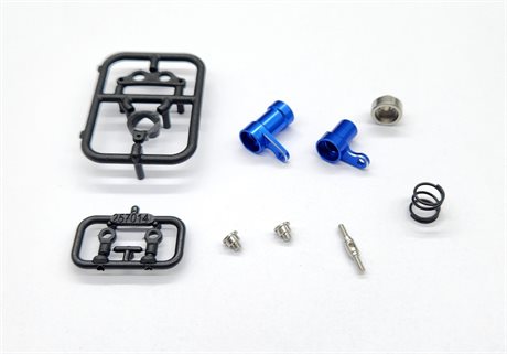 GL GTR Aul. Dual Steering Arm with Servo Saver Set