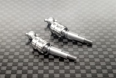 GL Racing Double Joint Drive Shaft V3 (Spring Steel) - Long (1 pair)