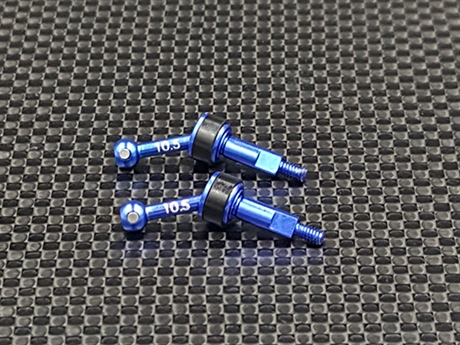 GL Racing GLA 7075-T6 Universal shaft set (10.5)